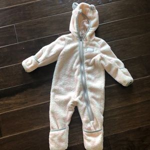 North face baby winter snow suite